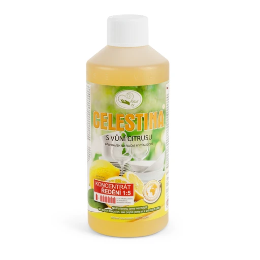 Celestina citrus - přípravek na ruční mytí nádobí citrus 250 ml